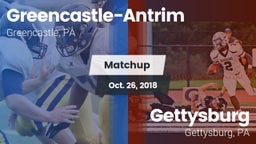 Matchup: Greencastle-Antrim vs. Gettysburg  2018