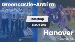 Matchup: Greencastle-Antrim vs. Hanover  2019