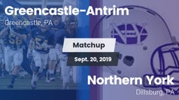 Matchup: Greencastle-Antrim vs. Northern York  2019