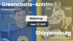 Matchup: Greencastle-Antrim vs. Shippensburg  2019