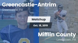 Matchup: Greencastle-Antrim vs. Mifflin County  2019