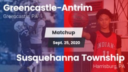 Matchup: Greencastle-Antrim vs. Susquehanna Township  2020