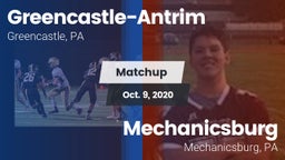Matchup: Greencastle-Antrim vs. Mechanicsburg  2020
