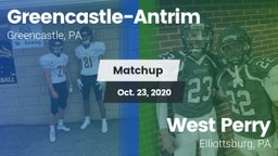 Matchup: Greencastle-Antrim vs. West Perry  2020