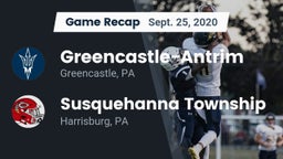 Recap: Greencastle-Antrim  vs. Susquehanna Township  2020
