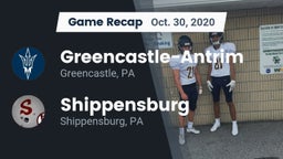 Recap: Greencastle-Antrim  vs. Shippensburg  2020