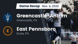 Recap: Greencastle-Antrim  vs. East Pennsboro  2020