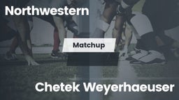 Matchup: Northwestern vs. Chetek-Weyerhaeuser 2016