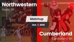 Matchup: Northwestern vs. Cumberland  2016