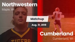 Matchup: Northwestern vs. Cumberland  2018