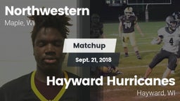 Matchup: Northwestern vs. Hayward Hurricanes  2018
