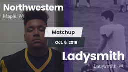 Matchup: Northwestern vs. Ladysmith  2018