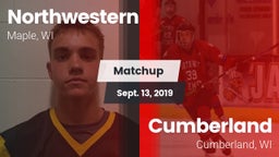 Matchup: Northwestern vs. Cumberland  2019