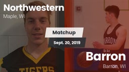 Matchup: Northwestern vs. Barron  2019