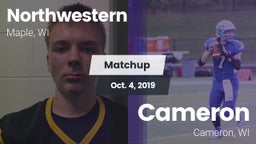 Matchup: Northwestern vs. Cameron  2019
