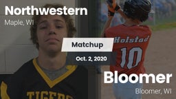 Matchup: Northwestern vs. Bloomer  2020