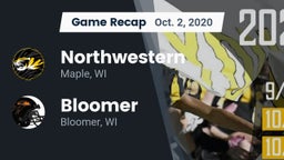 Recap: Northwestern  vs. Bloomer  2020