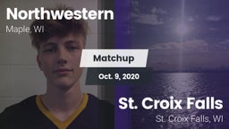 Matchup: Northwestern vs. St. Croix Falls  2020