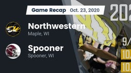 Recap: Northwestern  vs. Spooner  2020