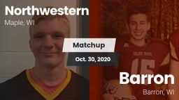 Matchup: Northwestern vs. Barron  2020