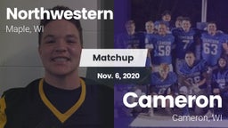 Matchup: Northwestern vs. Cameron  2020
