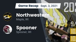 Recap: Northwestern  vs. Spooner  2021