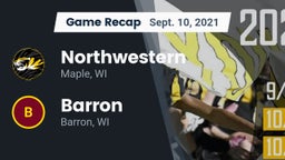 Recap: Northwestern  vs. Barron  2021