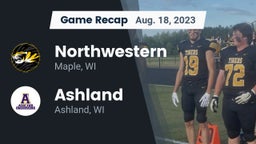 Recap: Northwestern  vs. Ashland  2023