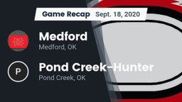 Recap: Medford  vs. Pond Creek-Hunter  2020