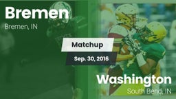 Matchup: Bremen vs. Washington  2016