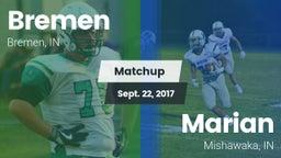 Matchup: Bremen vs. Marian  2017