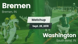Matchup: Bremen vs. Washington  2018