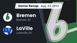 Recap: Bremen  vs. LaVille  2019