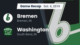 Recap: Bremen  vs. Washington  2019