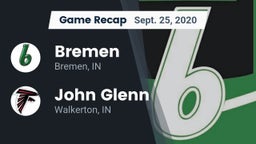 Recap: Bremen  vs. John Glenn  2020
