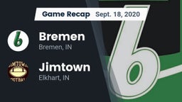 Recap: Bremen  vs. Jimtown  2020
