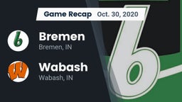 Recap: Bremen  vs. Wabash  2020