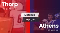 Matchup: Thorp vs. Athens  2017