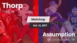 Matchup: Thorp vs. Assumption  2017