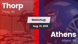 Matchup: Thorp vs. Athens  2018