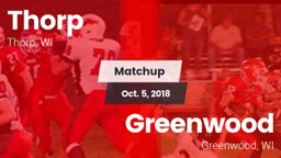 Matchup: Thorp vs. Greenwood  2018
