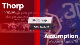 Matchup: Thorp vs. Assumption  2018