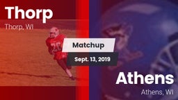 Matchup: Thorp vs. Athens  2019