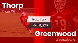 Matchup: Thorp vs. Greenwood  2019