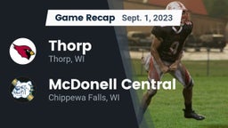 Recap: Thorp  vs. McDonell Central  2023