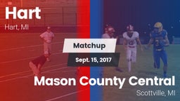Matchup: Hart vs. Mason County Central  2017