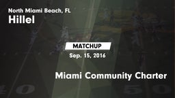 Matchup: Hillel vs. Miami Community Charter 2016