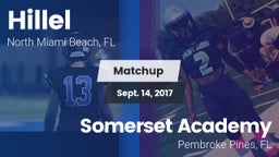 Matchup: Hillel vs. Somerset Academy  2017