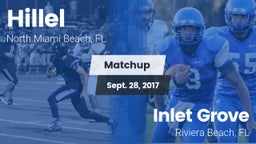 Matchup: Hillel vs. Inlet Grove  2017