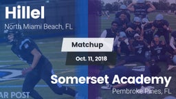 Matchup: Hillel vs. Somerset Academy  2018